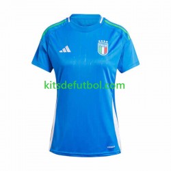 Italia Euro 2024 Mujer Camiseta de local Manga Corta