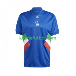 Italia Icon Retro Hombre Camiseta de local 2022-2023 Manga Corta