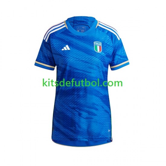 Italia 2023 Mujer Camiseta de local Manga Corta
