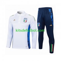 Italia 2024 Camiseta de Entrenamiento Blanco