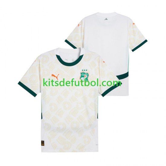 Costa De Marfil 2025 Hombre Camiseta de visitante Manga Corta