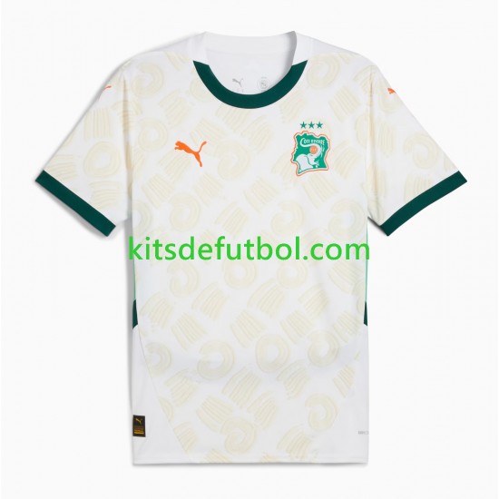 Costa De Marfil 2025 Hombre Camiseta de visitante Manga Corta
