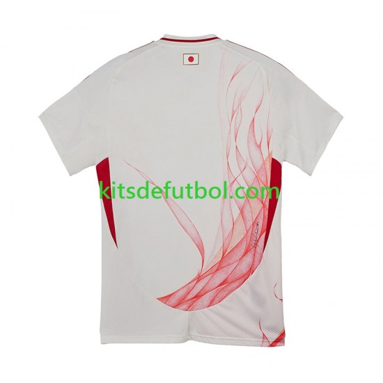 Japón 2024 Hombre Camiseta de visitante Manga Corta