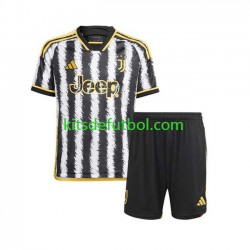 Equipación completa Niño Juventus Camiseta de local 2023-2024 Manga Corta