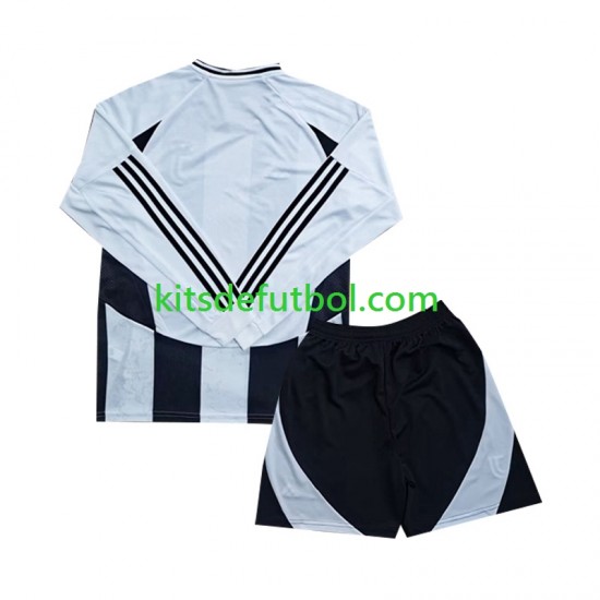 Equipación completa Niño Juventus Camiseta de local 2024-2025 Manga Larga