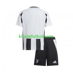 Equipación completa Niño Juventus Camiseta de local 2024-2025 Manga Corta