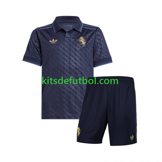 Equipación completa Niño Juventus Camiseta alternativa 2024-2025 Manga Corta