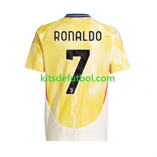 Juventus Cristiano Ronaldo 7 Hombre Camiseta de visitante 2024-2025 Manga Corta
