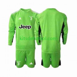 Equipación completa Niño Juventus Portero Camiseta alternativa 2023-2024 Manga Larga