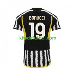 Juventus Leonardo Bonucci 19 Hombre Camiseta de local 2023-2024 Manga Corta
