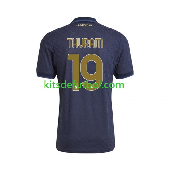 Juventus Lilian Thuram 19 Hombre Camiseta alternativa 2024-2025 Manga Corta