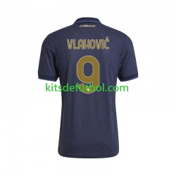 Juventus Vlahovic 9 Hombre Camiseta alternativa 2024-2025 Manga Corta