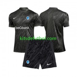 Equipación completa Niño KRC Genk Portero Camiseta de visitante 2024-2025 Manga Corta