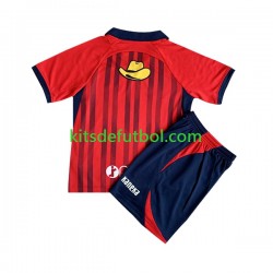 Equipación completa Niño Kashima Antlers 2023 Camiseta de local Manga Corta