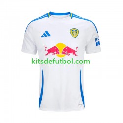 Leeds United Hombre Camiseta de local 2024-2025 Manga Corta