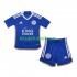 Equipación completa Niño Leicester City Camiseta de local 2023-2024 Manga Corta