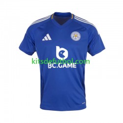 Leicester City Hombre Camiseta de local 2024-2025 Manga Corta