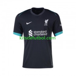 Liverpool Hombre Camiseta de visitante 2024-2025 Manga Corta