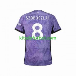 Liverpool Dominik Szoboszlai 8 Hombre Camiseta alternativa 2023-2024 Manga Corta