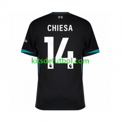 Liverpool Federico Chiesa 14 Hombre Camiseta de visitante 2024-2025 Manga Corta