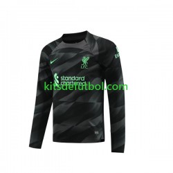 Liverpool Portero Hombre Camiseta de visitante 2023-2024 Manga Larga