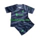 Equipación completa Niño Liverpool Portero Camiseta de visitante 2023-2024 Manga Corta