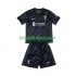Equipación completa Niño Liverpool Portero Camiseta Negro de local 2024-2025 Manga Corta