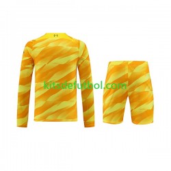 Equipación completa Niño Liverpool Portero Camiseta alternativa 2023-2024 Manga Larga
