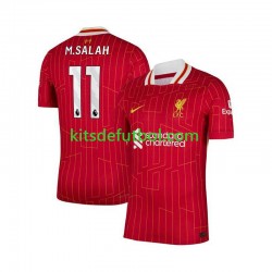 Liverpool Mohamed Salah 11 Hombre Camiseta Rojo de local 2024-2025 Manga Corta