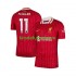 Liverpool Mohamed Salah 11 Hombre Camiseta Rojo de local 2024-2025 Manga Corta