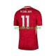 Liverpool Mohamed Salah 11 Hombre Camiseta Rojo de local 2024-2025 Manga Corta