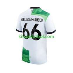 Liverpool Trent Alexander-Arnold 66 Hombre Camiseta de visitante 2023-2024 Manga Corta