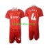 Equipación completa Niño Liverpool Virgil 4 Camiseta de local 2024-2025 Manga Corta