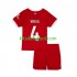 Equipación completa Niño Liverpool Virgil van Dijk 4 Camiseta de local 2023-2024 Manga Corta