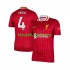 Liverpool Virgil van Dijk 4 Hombre Camiseta Rojo de local 2024-2025 Manga Corta