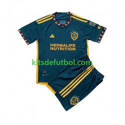 Equipación completa Niño Los Angeles Galaxy Camiseta de visitante 2023-2024 Manga Corta