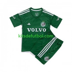 Equipación completa Niño Maccabi Haifa Camiseta de local 2023-2024 Manga Corta
