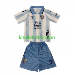 Equipación completa Niño Málaga CF Camiseta de local 2023-2024 Manga Corta