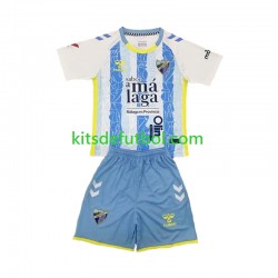 Equipación completa Niño Málaga CF Camiseta de local 2024-2025 Manga Corta
