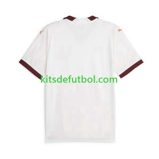 Manchester City Hombre Camiseta de visitante 2023-2024 Manga Corta