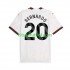 Manchester City Bernardo Silva 20 Hombre Camiseta de visitante 2023-2024 Manga Corta
