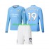 Equipación completa Niño Manchester City Gundogan 19 Camiseta de local 2024-2025 Manga Larga