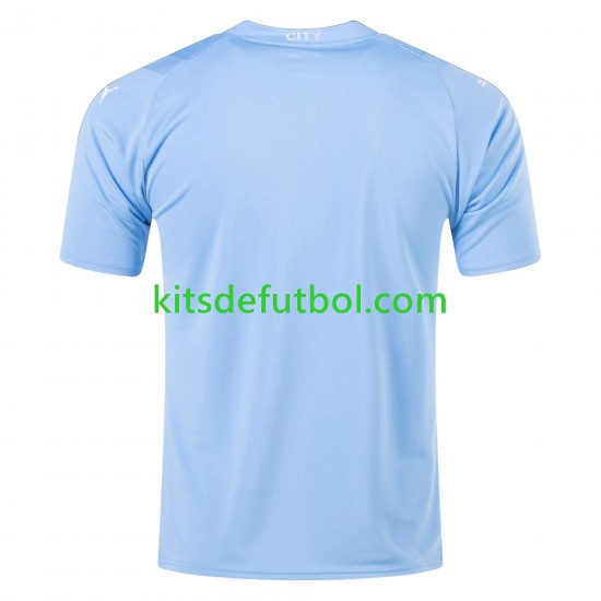 Manchester City Hombre Camiseta de local 2023-2024 Manga Corta