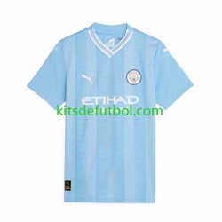 Manchester City Mujer Camiseta de local 2023-2024 Manga Corta