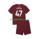 Equipación completa Niño Manchester City Phil Foden 47 Camiseta alternativa 2024-2025 Manga Corta