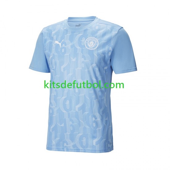 Manchester City Pre-Match Hombre Camiseta de local 2024-2025 Manga Corta
