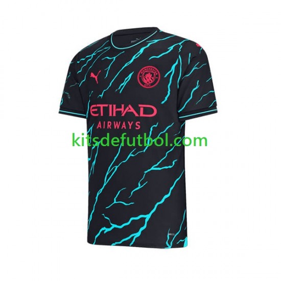 Manchester City Rodri Hernandez 16 Hombre Camiseta alternativa 2023-2024 Manga Corta