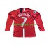 Manchester United Cristiano Ronaldo 7 Champion League Retro 2007 Hombre Camiseta de local Manga Larga