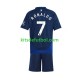 Equipación completa Niño Manchester United Cristiano Ronaldo 7 Camiseta de visitante 2024-2025 Manga Corta