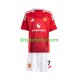 Equipación completa Niño Manchester United Cristiano Ronaldo 7 Camiseta de local 2024-2025 Manga Corta
